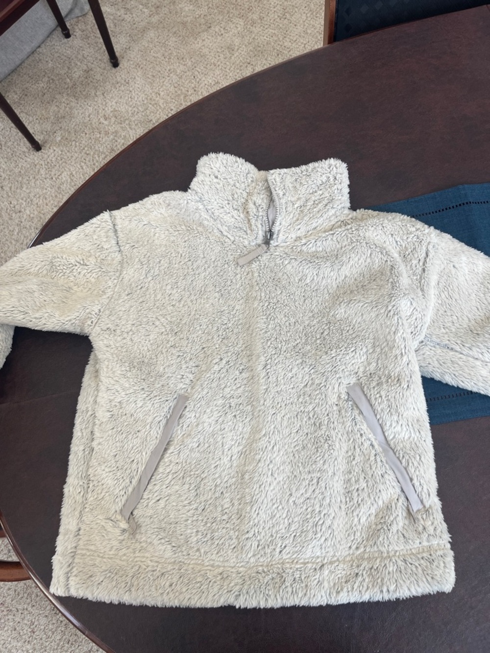Women’s Sherpa pullover hoodie